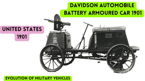 Davidson Automobile Battery Armoured Car